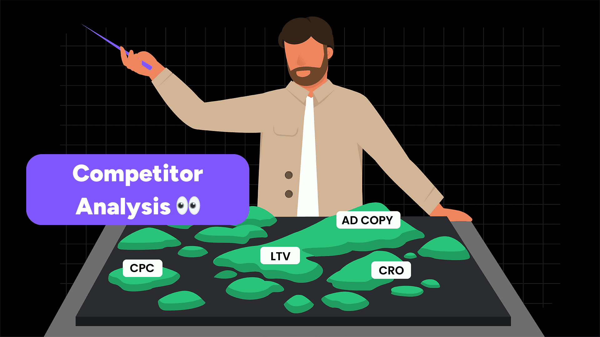 ppc competitor analysis graphic