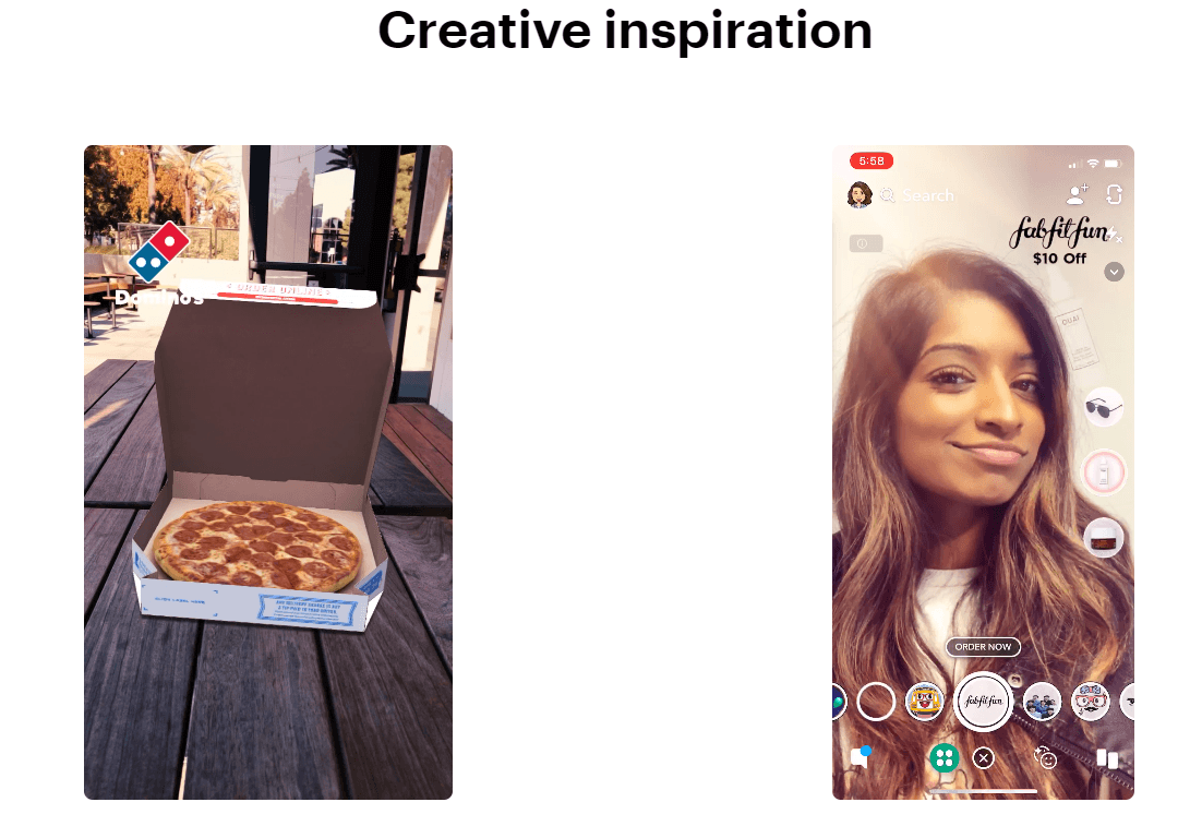 Snapchat AR ads